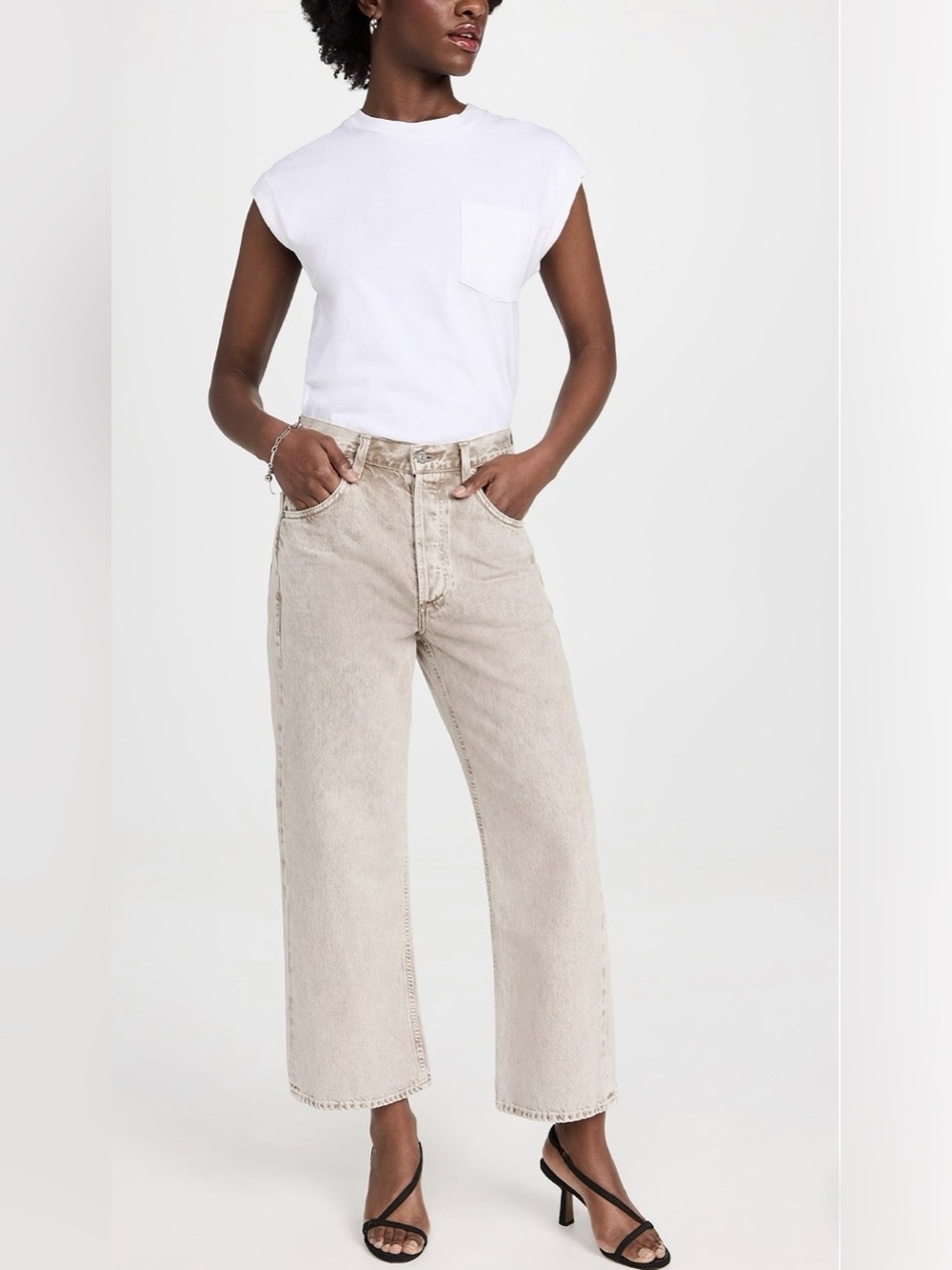 Citizens Of Humanity Gaucho Pants in Ponytail, size 29
